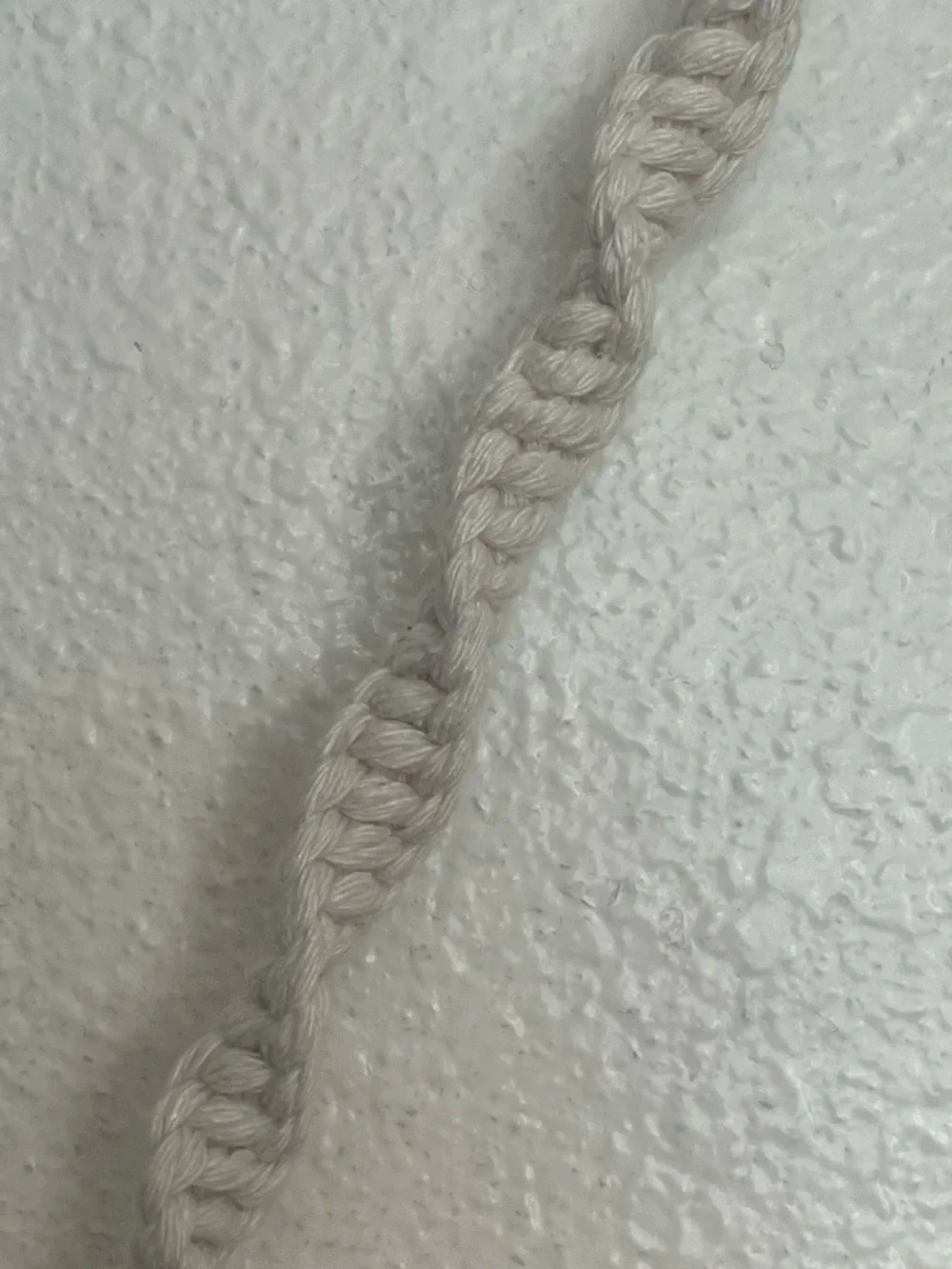 Handmade Cream Macramé Wall Hanging